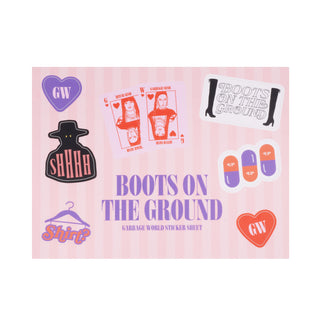 Boots On The Ground Sticker Sheet